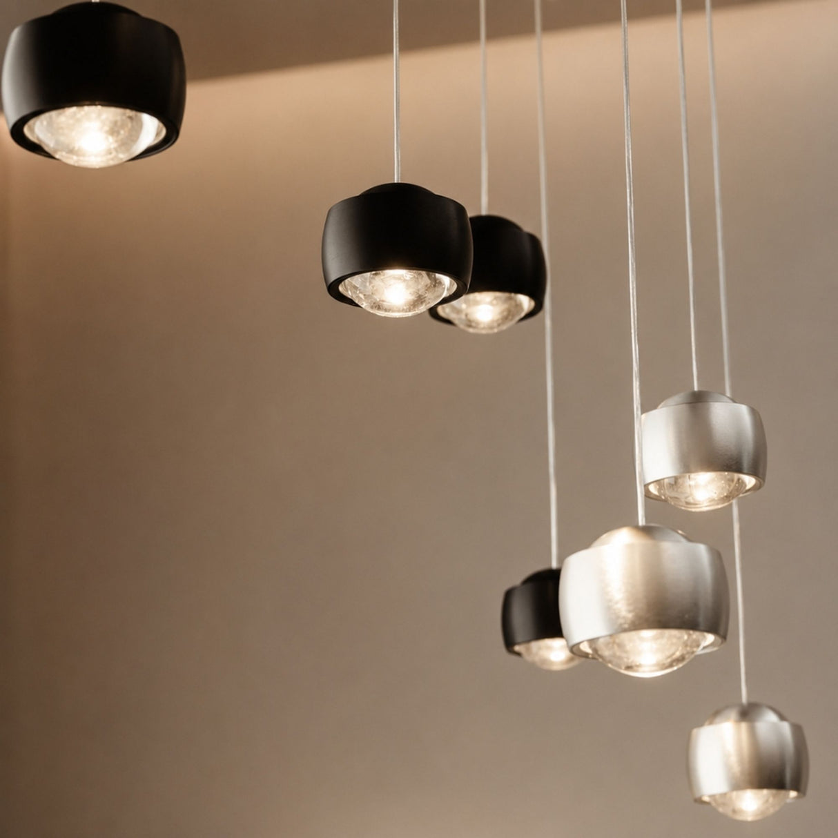 s.luce Lampa wisząca Beam LED do stołu jadalnego 120 cm