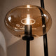 s.luce Cruet gulvlampe i travertinsten 180 cm sort 