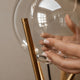 s.luce Orb Axis Glasbordslampa Treben 20cm 