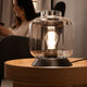 s.luce Velo Lampe de table en verre avec interrupteur