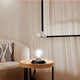 s.luce Velo Lampe de table en verre avec interrupteur