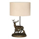Tischleuchte Amelia 1-flammig Bronze (6)