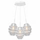 s.luce Echos Glass pendant light cluster 3-light 3x25cm 