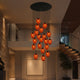s.luce Echos galleri lys 20-flamme Ø 120cm baldakin Ø 18cm