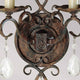 Wandleuchte Chateau 2-flammig Bronze Ø 23cm (2)