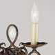 Wandleuchte Chateau 2-flammig Bronze Ø 23cm (3)
