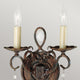 Wandleuchte Chateau 2-flammig Bronze Ø 23cm (5)