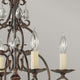 Lampadario Chateau a 4 luci Bronzo Ø 42 cm (3)