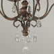 Lampadario Chateau a 4 luci Bronzo Ø 42 cm (4)