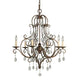 Kronleuchter Chateau 6-flammig Bronze Ø64cm (1)