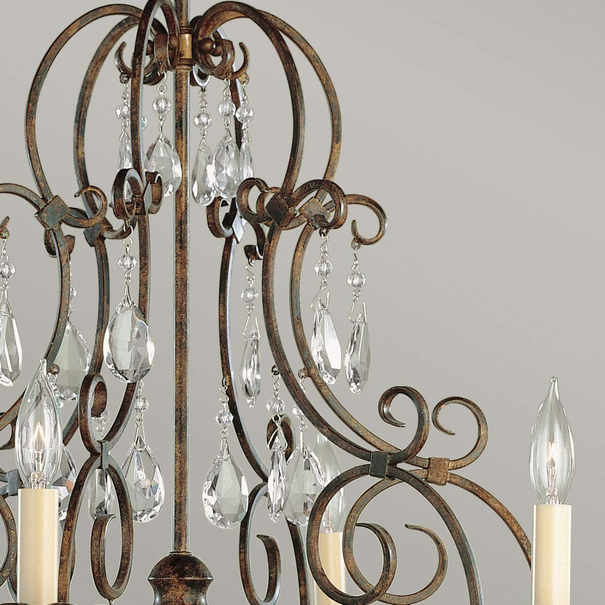 Kronleuchter Chateau 6-flammig Bronze Ø64cm (2)