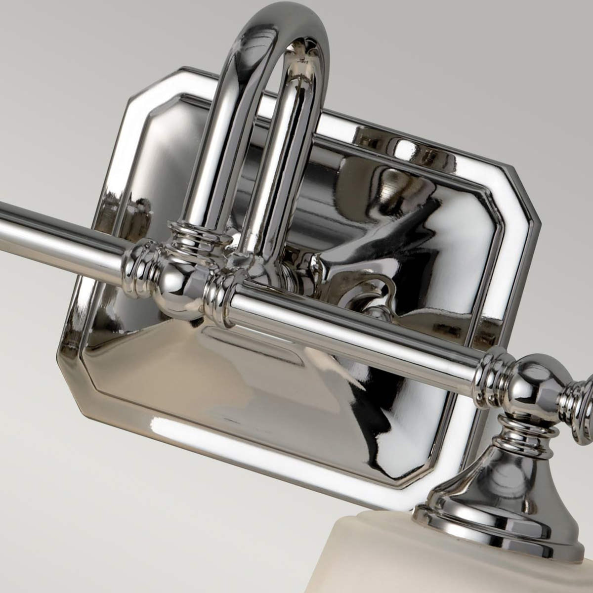 Wandleuchte Concord 2-flammig Klassisch Chrom IP44 (2)