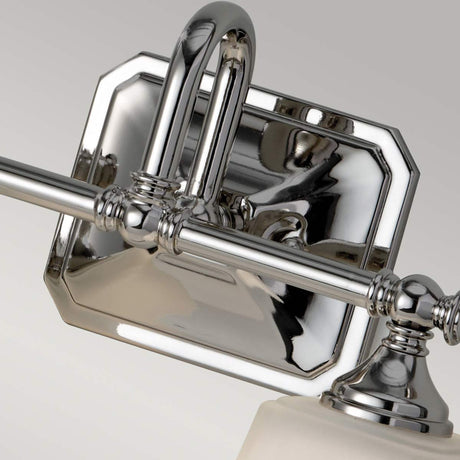 Wandleuchte Concord 2-flammig Klassisch Chrom IP44 (2)