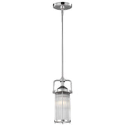 Suspension Paulson à 2 flammes chrome (1)