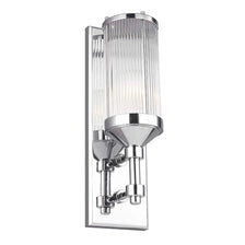 Applique Paulson à 1 flamme IP44 chrome 38 cm (1)