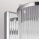 Wandleuchte Paulson 1-flammig IP44 Chrom 38cm (2)