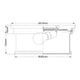 Deckenleuchte Payne 2-flammig IP44 Chrom 32cm (5)