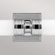 Wandleuchte Payne 2-flammig Chrom 50x12cm (4)