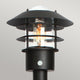 Paletto luminoso Helsingor a 1 luce PIR IP44 Nero 100cm (2)