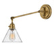 Lampada da parete Arti a 1 luce ottone Ø 19cm (2)