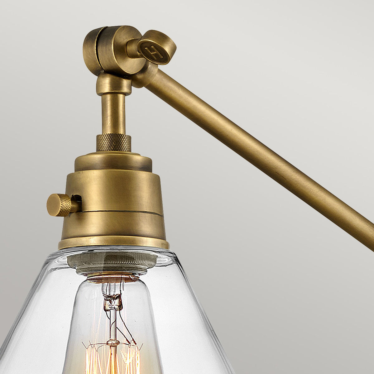 Lampada da parete Arti a 1 luce ottone Ø 19cm (3)
