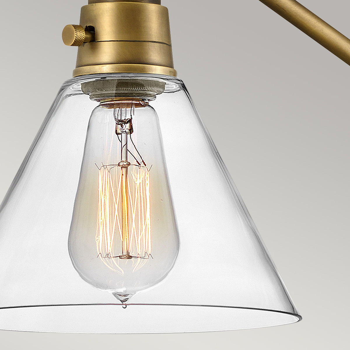 Lampada da parete Arti a 1 luce ottone Ø 19cm (4)