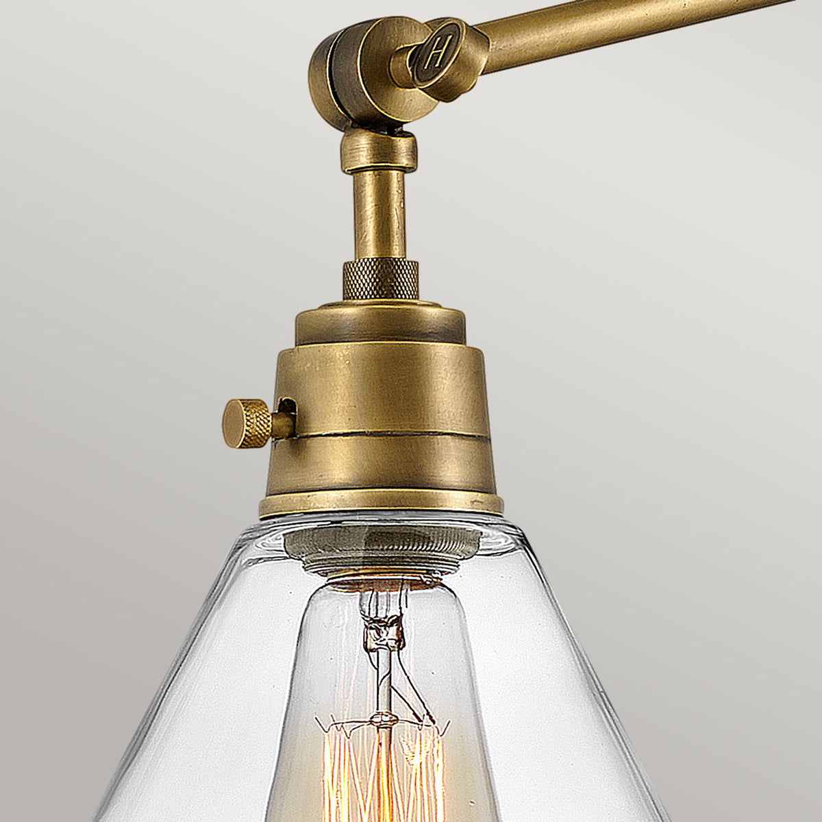 Lampada da parete Arti a 1 luce ottone Ø 19cm (6)