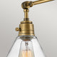 Lampada da parete Arti a 1 luce ottone Ø 19cm (6)