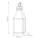 Lanterne da parete per esterni Beacon Hill a 2 luci IP44 Nero 20x20cm (7)