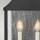 Aplique de exterior Beacon Hill de 2 luzes IP44 Museum Black (2)