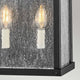Aplique de exterior Beacon Hill de 2 luzes IP44 Museum Black (4)