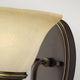 Wandleuchte Cello 1-flammig Bronze Ø 22cm (2)