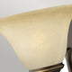 Wandleuchte Cello 1-flammig Bronze Ø 22cm (4)
