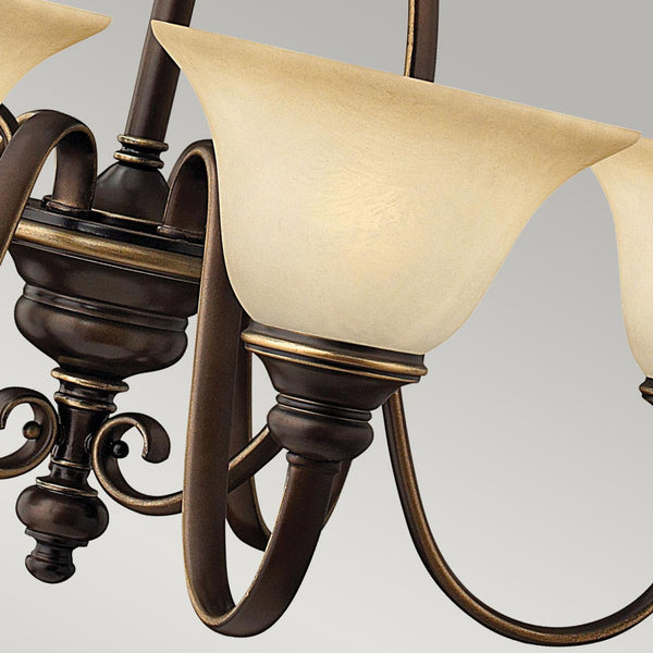 Lampadario Cello a 6 luci Bronzo Ø 81cm (4)