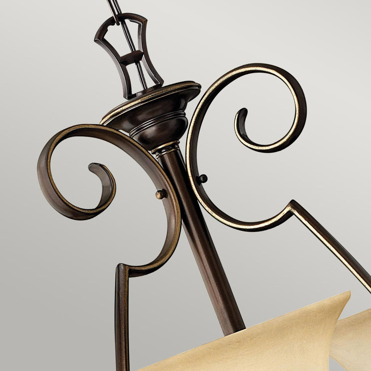 Kronleuchter Cello 9-flammig Bronze Ø 91cm (6)
