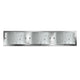 Wandleuchte Daphne 3-flammig IP44 Chrom (1)