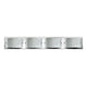 Wandleuchte Daphne 4-flammig IP44 Chrom 81cm (2)