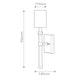 Wandleuchte Moore 1-flammig Ø 11cm (9)