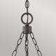 Lustre d’extérieur Sawyer à 9 lumières réglable en hauteur IP44 (5)