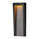 LED-Aplique de pared Taper de 1 luz Negro Ø 23cm (3)