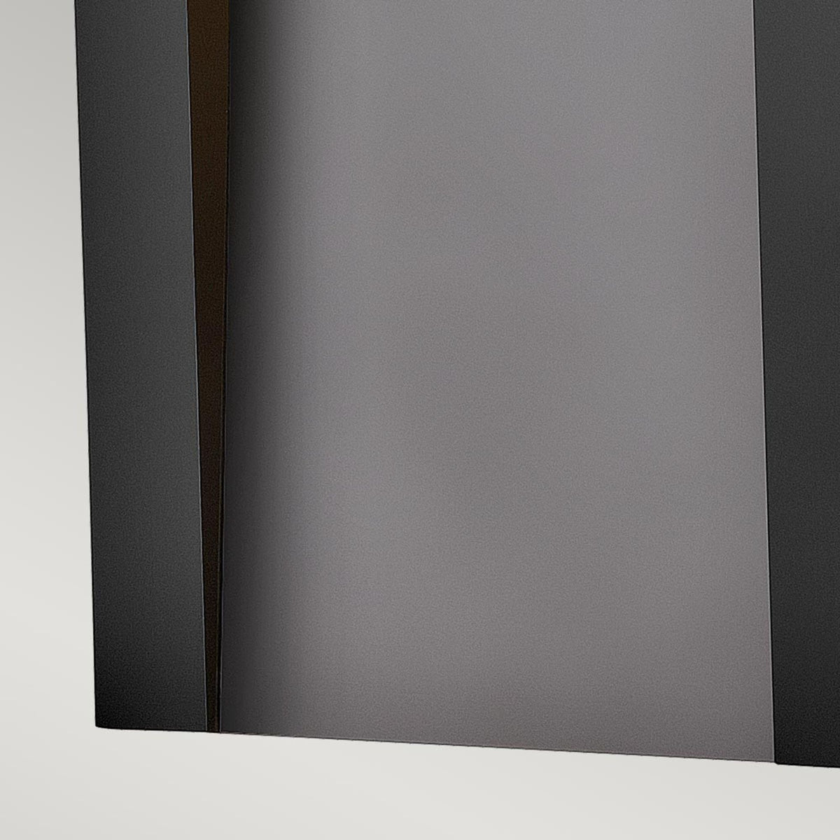 LED-Aplique de pared Taper de 1 luz Negro Ø 23cm (7)