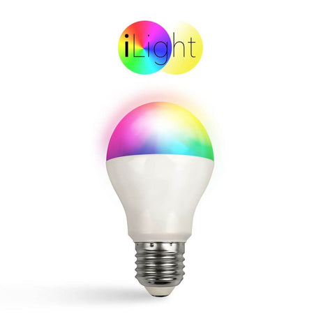 E27 LED RGBW CCT 2700-6500K 550lm 6W by iLight with multicolor light for individual lighting