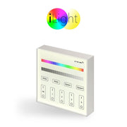 Touch Panel für Leuchtmittel & Strip RGBW für iLight, Wandpanel zur Steuerung von RGBW-Licht und Gruppensteuerung