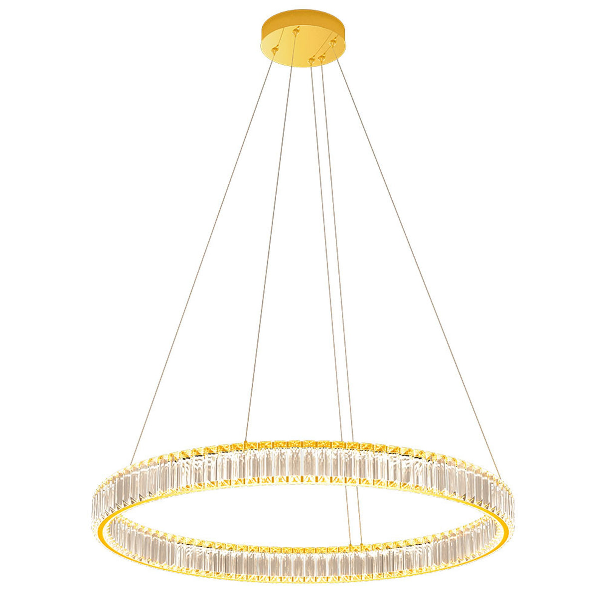 LED-pendelampe Akala Ø 80 cm dæmpbar 