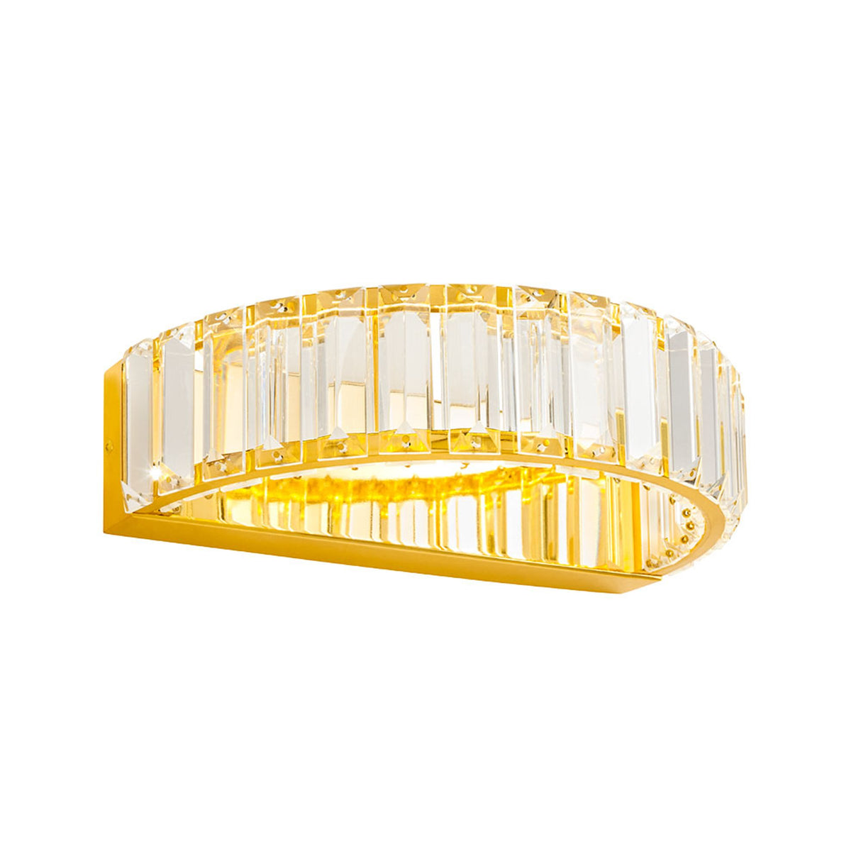 LED-Wandleuchte Akala Goldfarben Dimmbar