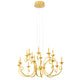 LED-lampadario Chateau a 16 luci 