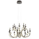 LED-lampadario Chateau a 16 luci 