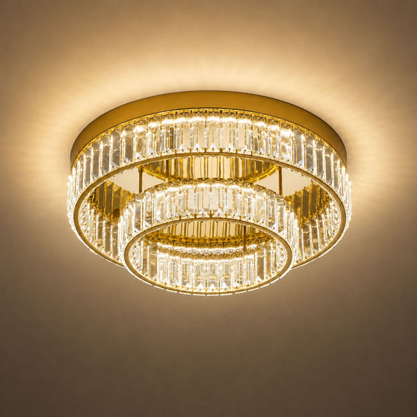 LED Plafoniera Akala a 2 luci dimmerabile 