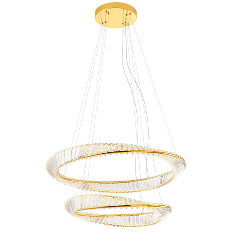 LED-Lampa wisząca Oblige Ø 60+80 cm ściemniana 