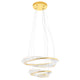 LED-Pendelleuchte Oblige Ø 40+60cm Dimmbar